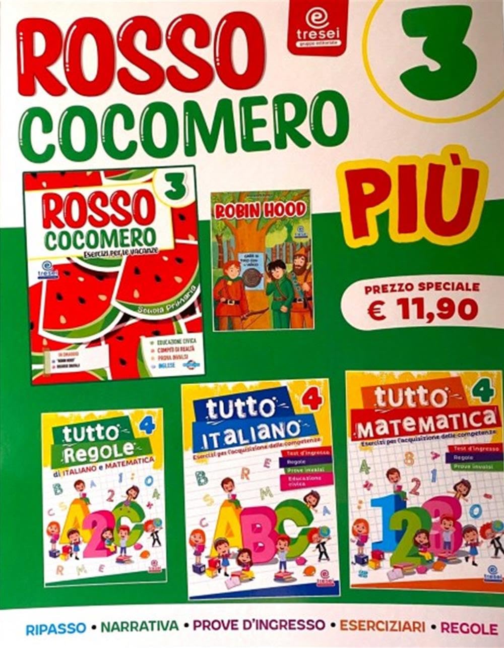 Copertina del libro ROSSO COCOMERO PIU 3