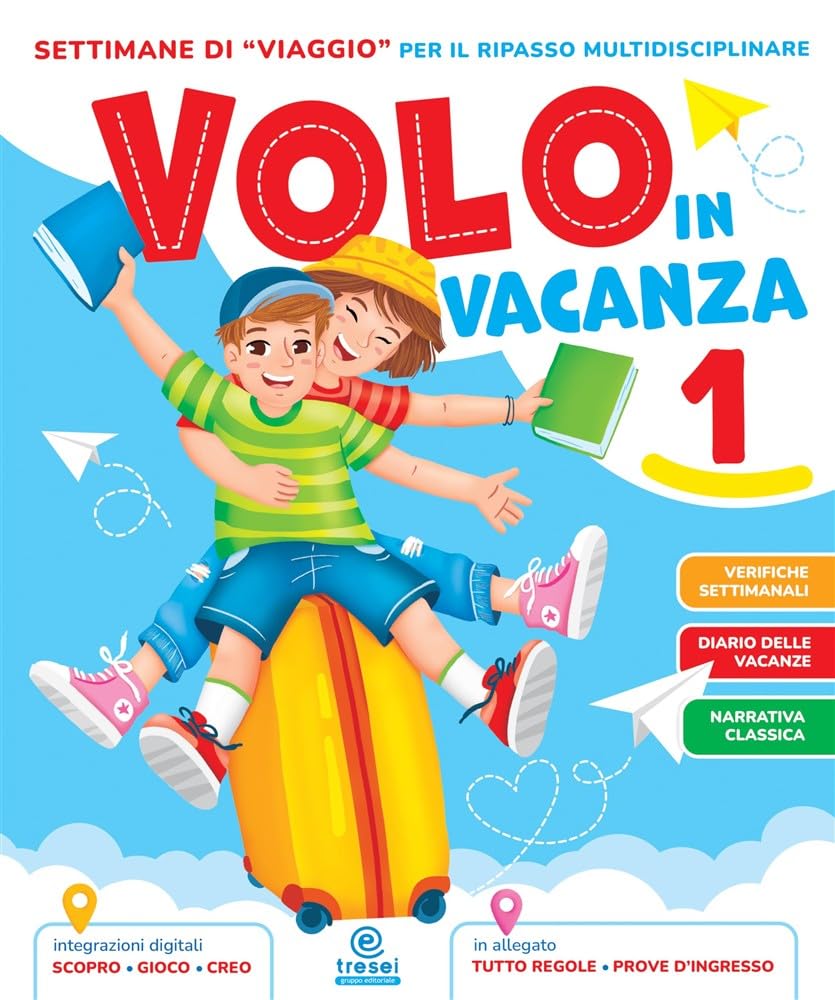 Copertina del libro VOLO IN VACANZA 1
