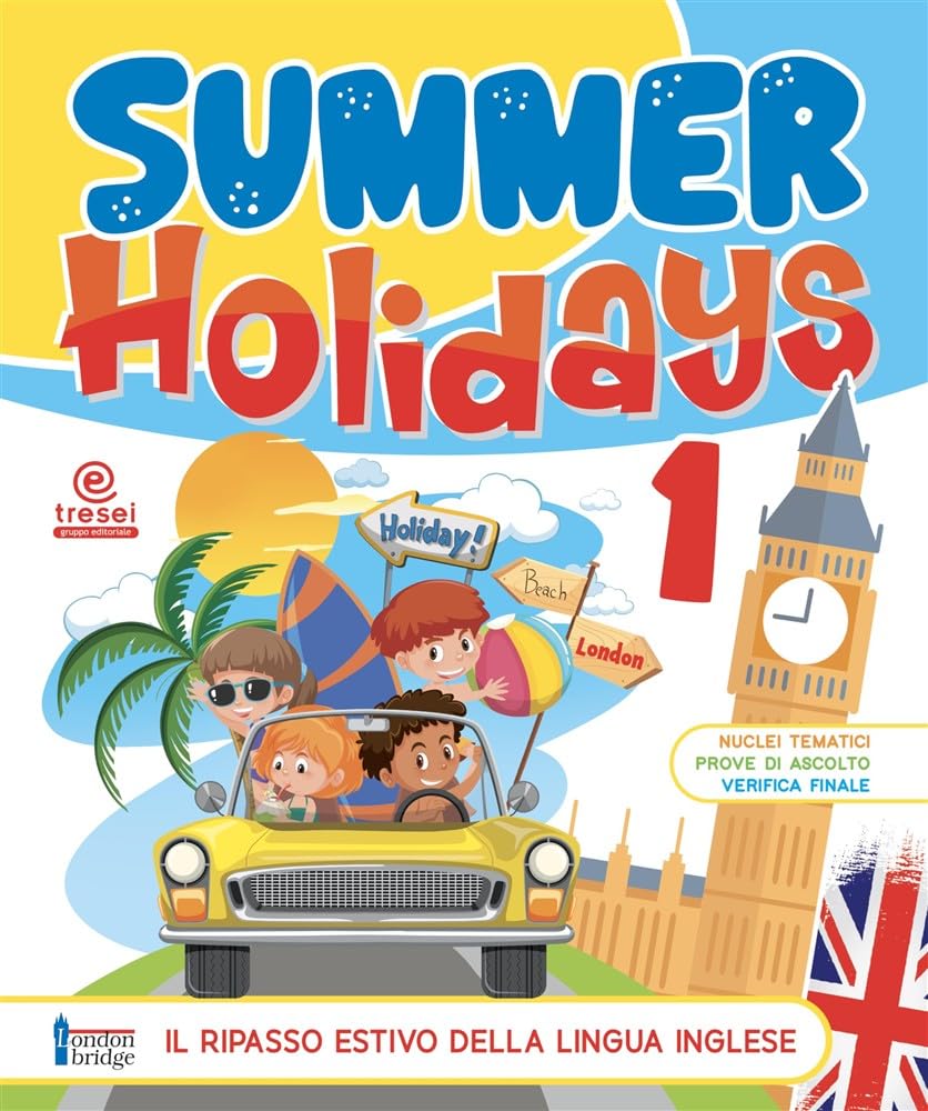 Copertina del libro SUMMER HOLIDAYS 1