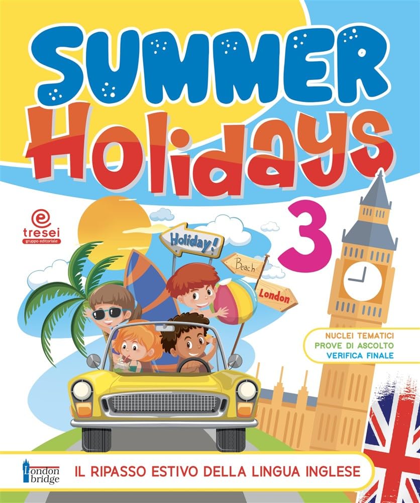 Copertina del libro SUMMER HOLIDAYS 3 Immagine principale del prodotto