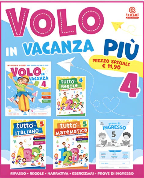 Copertina del libro VOLO IN VACANZA. PIU' 4 Immagine principale del prodotto