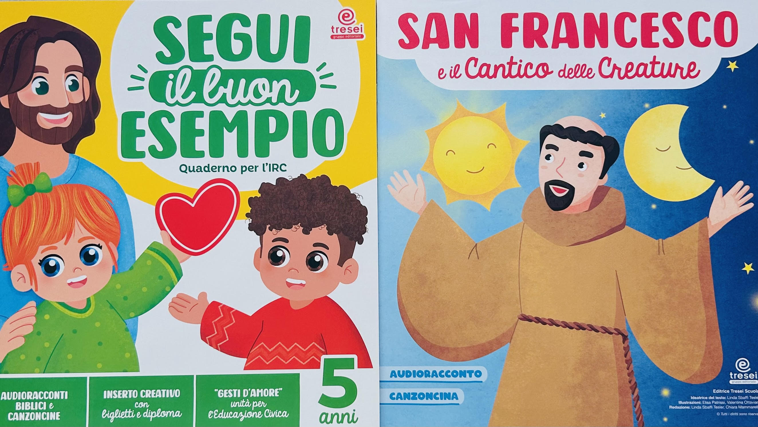 Copertina del libro SEGUI IL BUON ESEMPIO 5 ANNI - QUADERNO Immagine principale del prodotto
