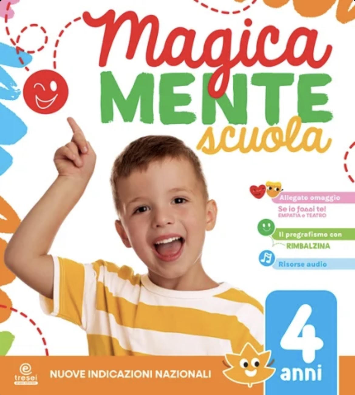 Copertina del libro MAGICAMENTE SCUOLA 4 ANNI Immagine principale del prodotto