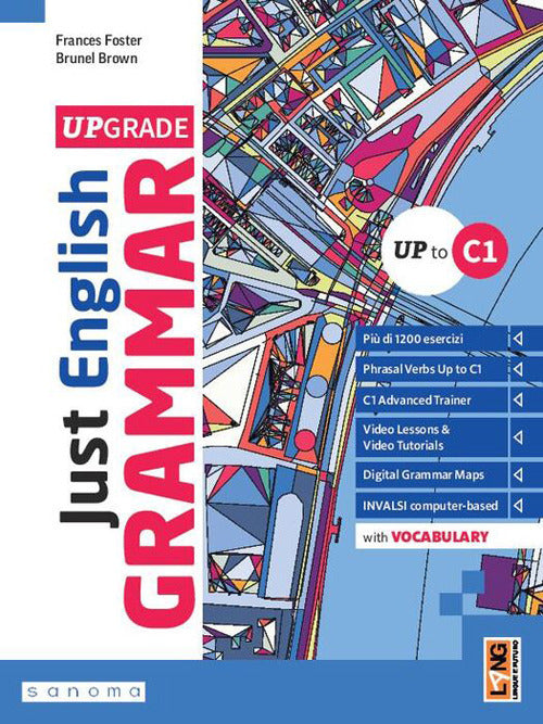 Copertina del libro JUST ENGLISH GRAMMAR UPGRADE - UP TO C1 Immagine principale del prodotto