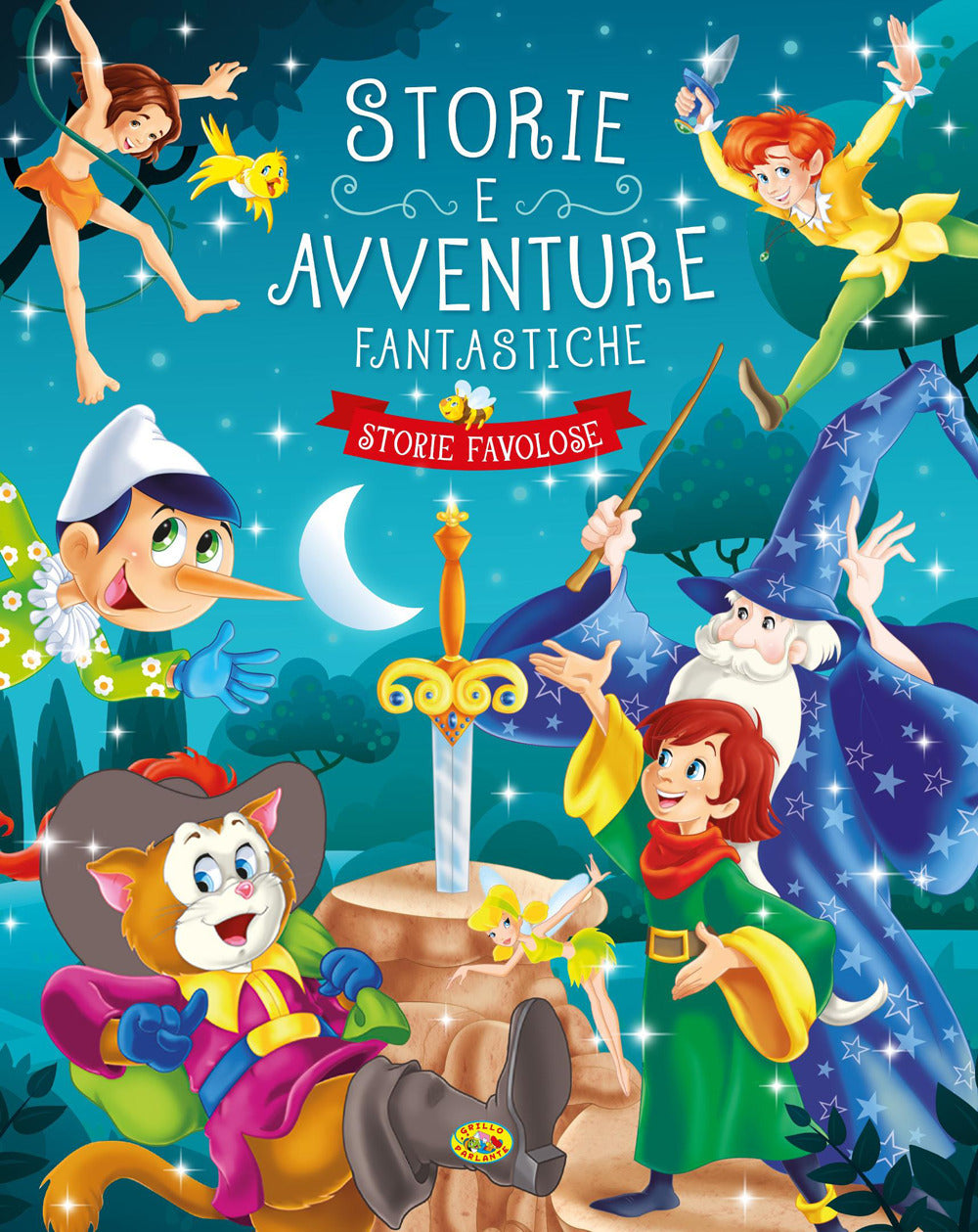 Copertina del libro STORIE E AVVENTURE FANTASTICHE
