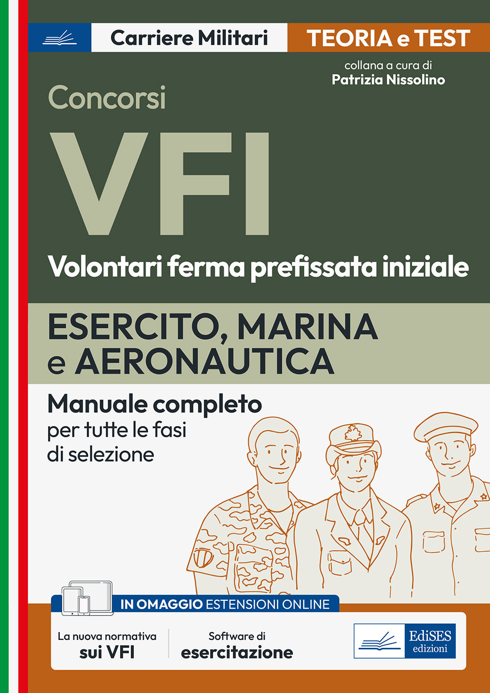 Copertina del libro CONCORSO VFI - VOLONTARI FERMA PREFISSAT