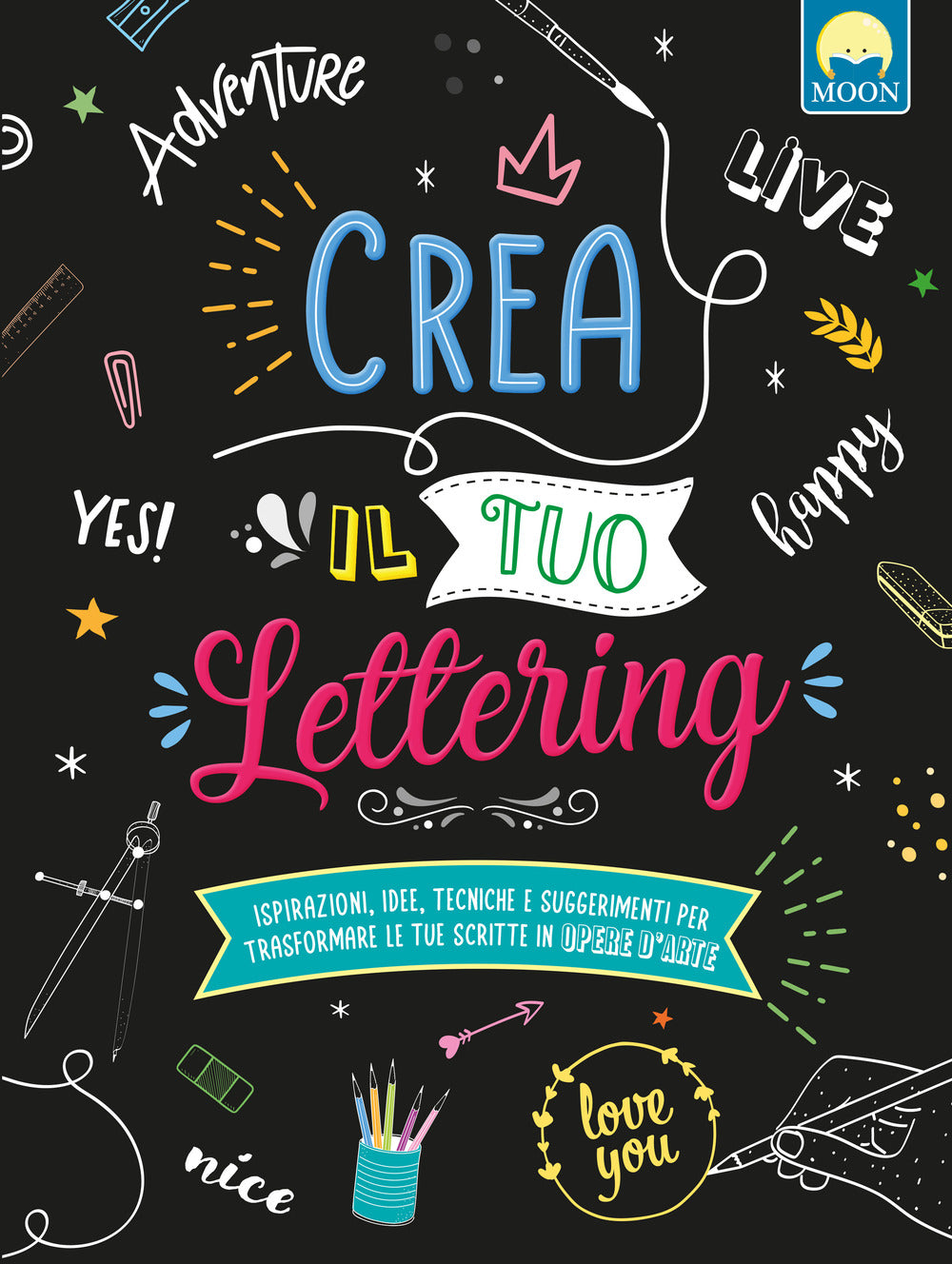 Copertina del libro CREA IL TUO LETTERING Immagine principale del prodotto
