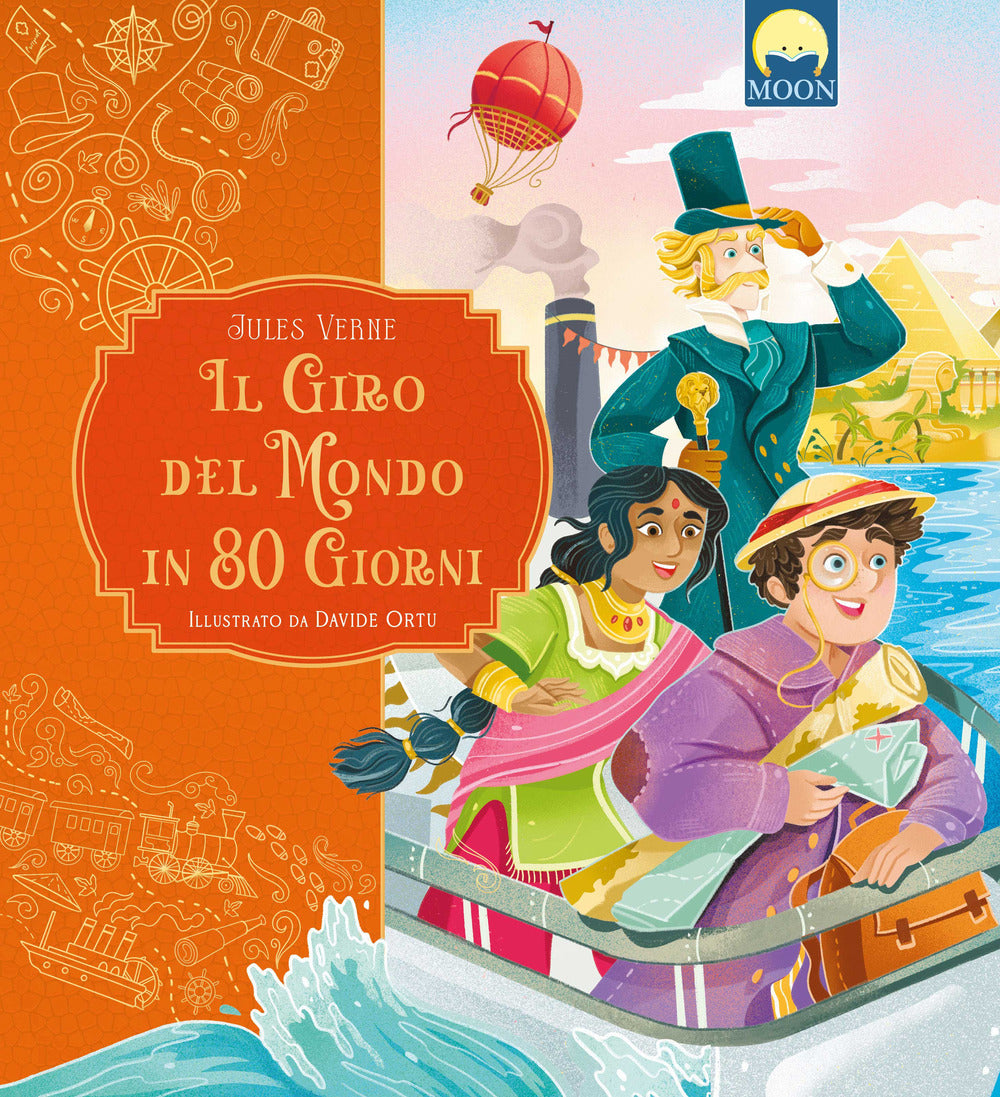 Copertina del libro IL GIRO DEL MONDO IN 80 GIORNI Immagine principale del prodotto