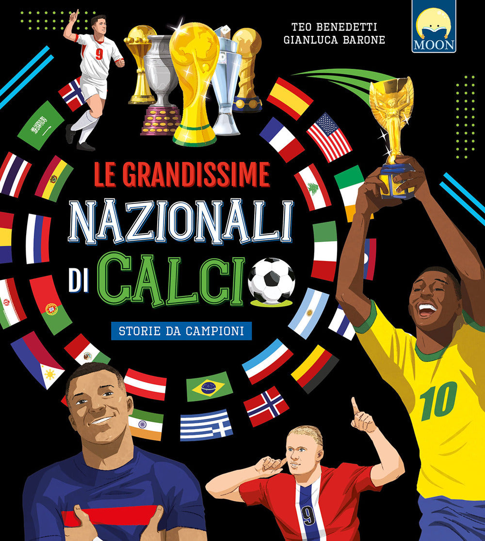 Copertina del libro LE GRANDISSIME NAZIONALI DI CALCIO