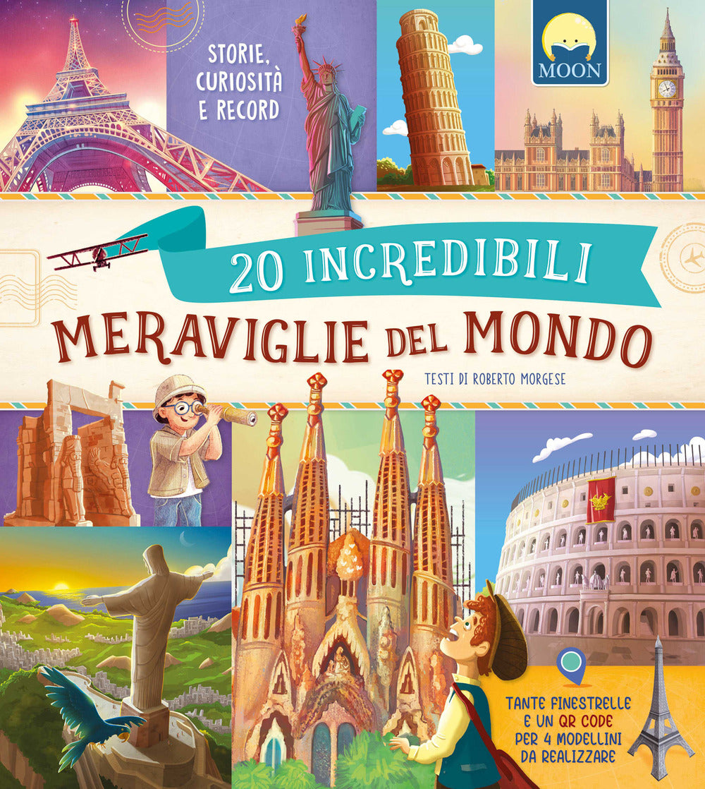Copertina del libro 20 INCREDIBILI MERAVIGLIE DEL MONDO. STO