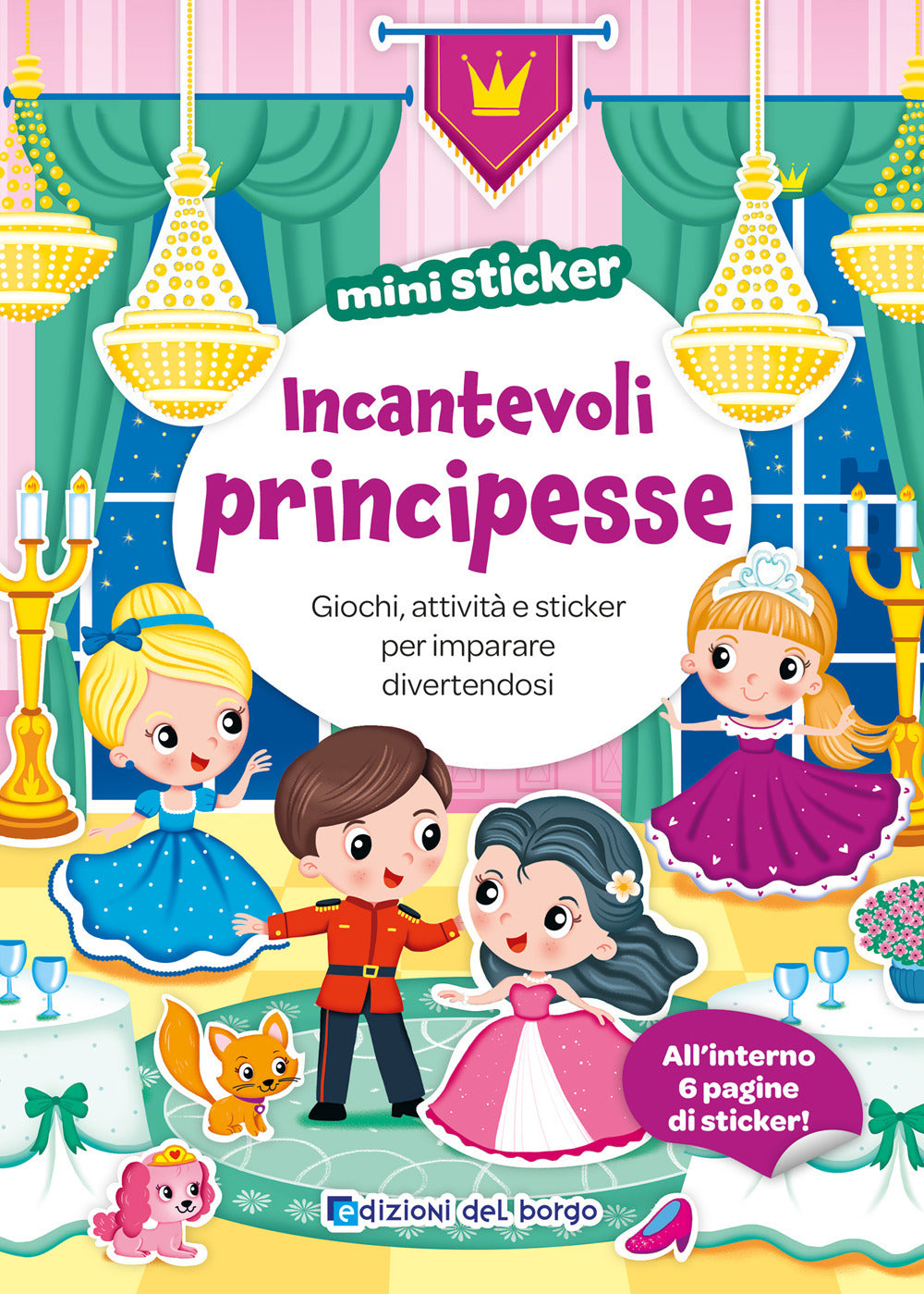 Copertina del libro INCANTEVOLI PRINCIPESSE
