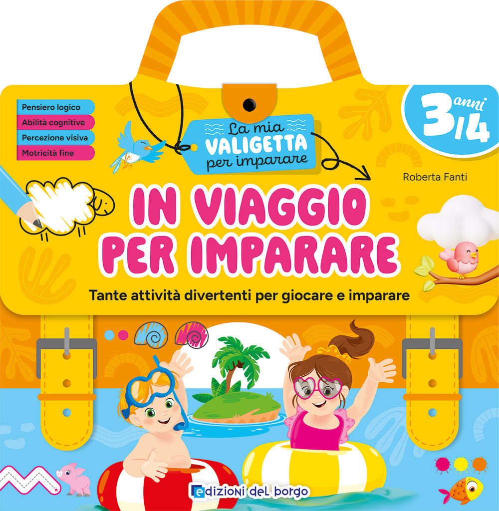 Copertina del libro IN VIAGGIO PER IMPARARE - 3 ANNI