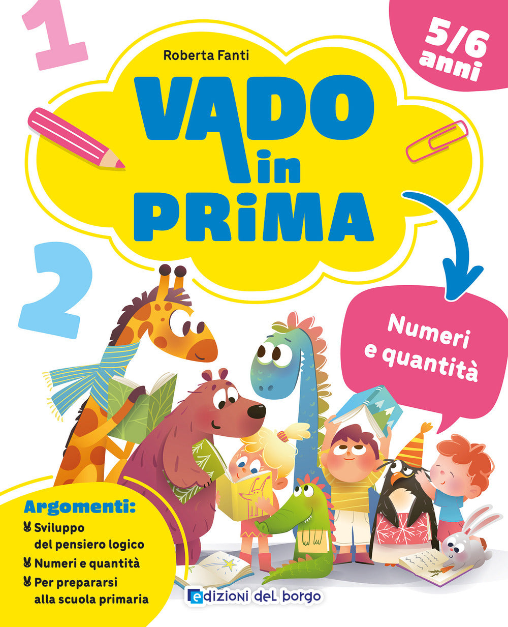 Copertina del libro VADO IN PRIMA - NUMERI E QUANTITA Immagine principale del prodotto