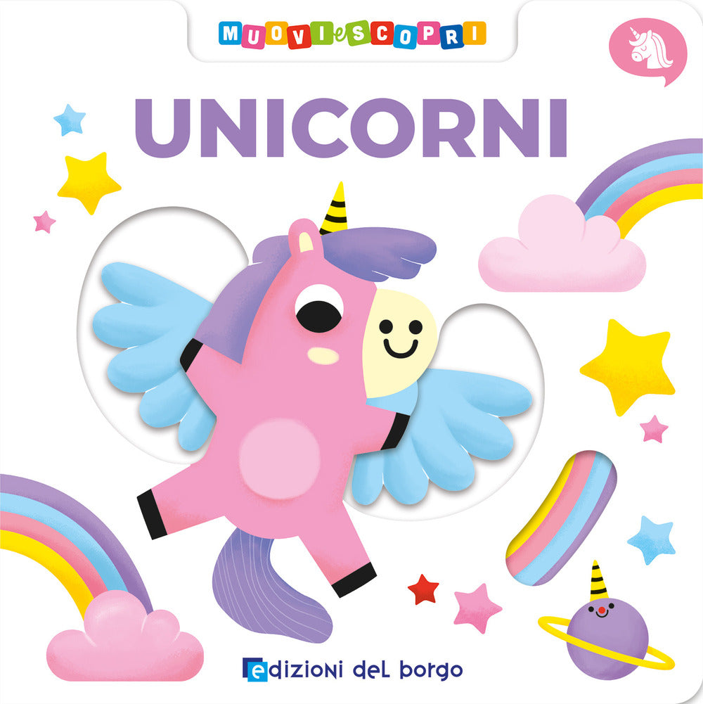 Copertina del libro UNICORNI