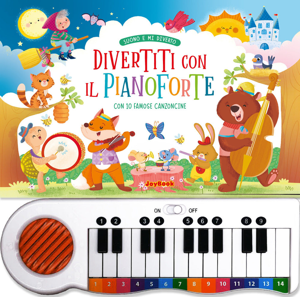 Copertina del libro DIVERTITI CON IL PIANOFORTE Immagine principale del prodotto