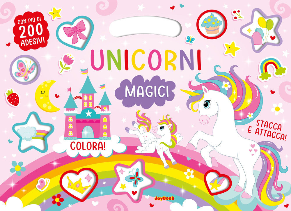 Copertina del libro UNICORNI MAGICI - STICKER