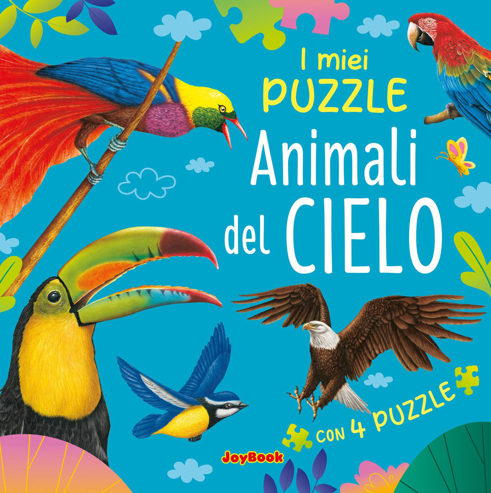 Copertina del libro ANIMALI DEL CIELO - PUZZLE