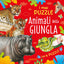 Copertina del libro ANIMALI DELLA GIUNGLA - PUZZLE