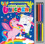 Copertina del libro MEGA ALBUM UNICORNI (CON MATITE)