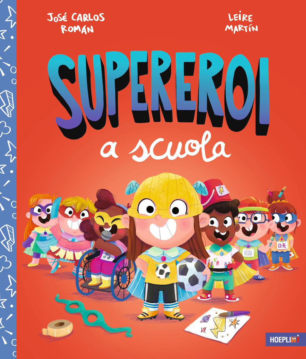 Copertina del libro SUPEREROI A SCUOLA Immagine principale del prodotto
