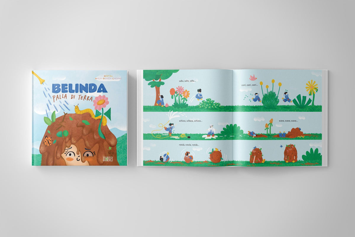 Copertina del libro BELINDA PALLA DI TERRA