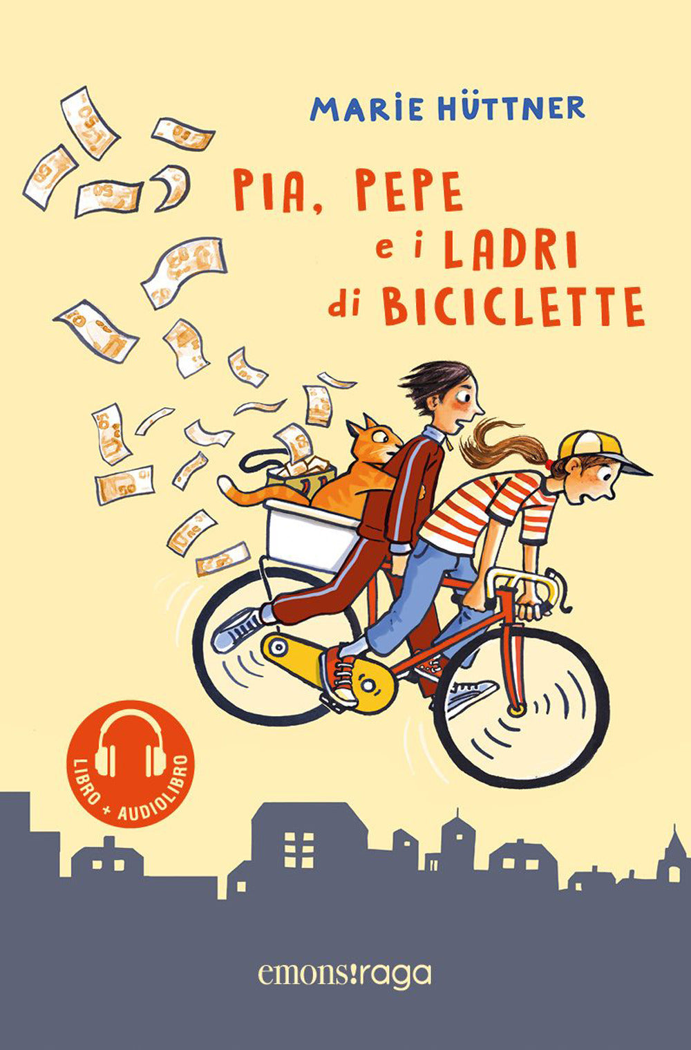 Copertina del libro PIA, PEPE E I LADRI DI BICICLE