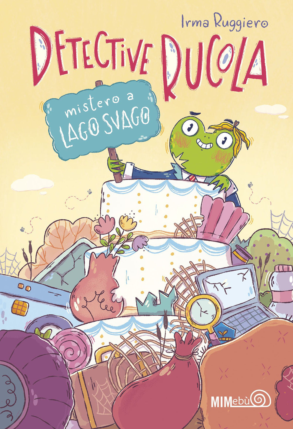 Copertina del libro DETECTIVE RUCOLA. MISTERO A LAGO SVAGO