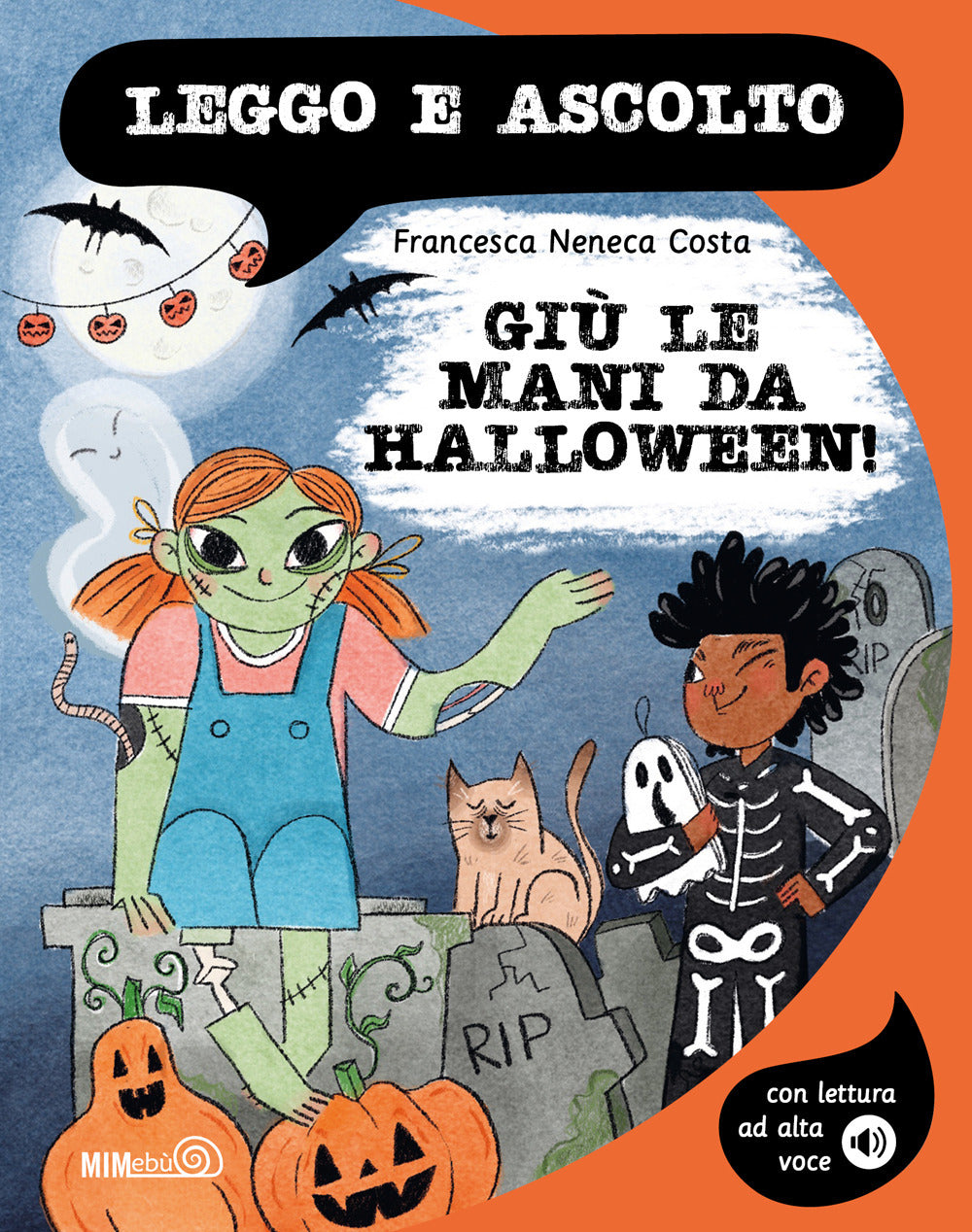 Copertina del libro GIÙ LE MANI DA HALLOWEEN! CON LETTURA AD Immagine principale del prodotto