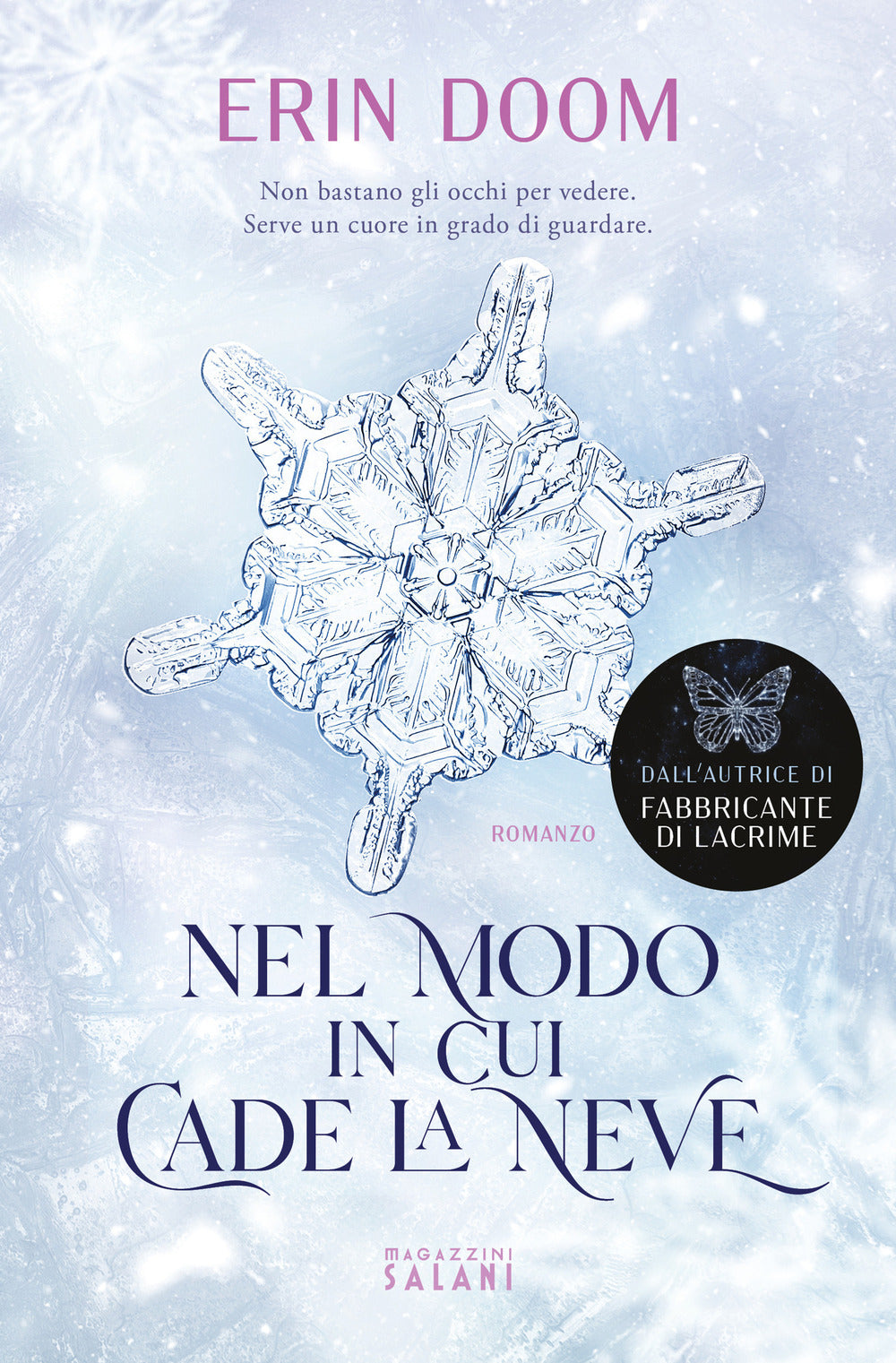 Copertina del libro NEL MODO IN CUI CADE LA NEVE