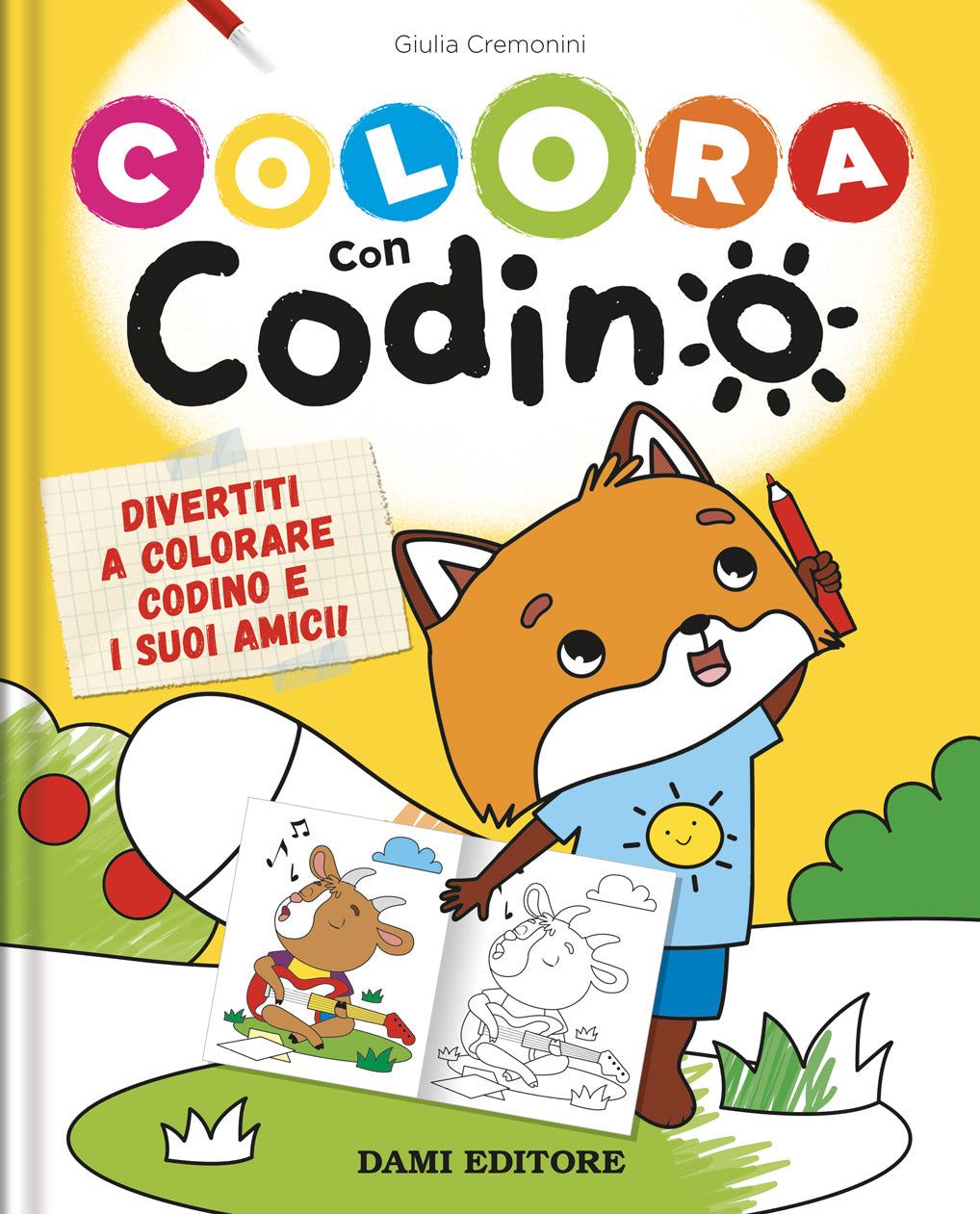 Copertina del libro COLORA CON CODINO