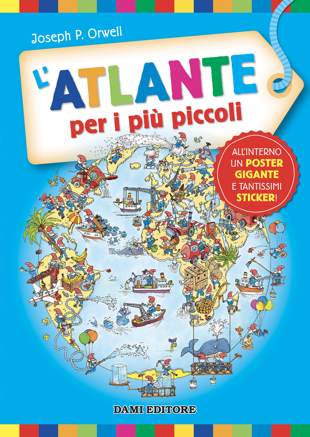 Copertina del libro L'ATLANTE PER I PIÙ PICCOLI