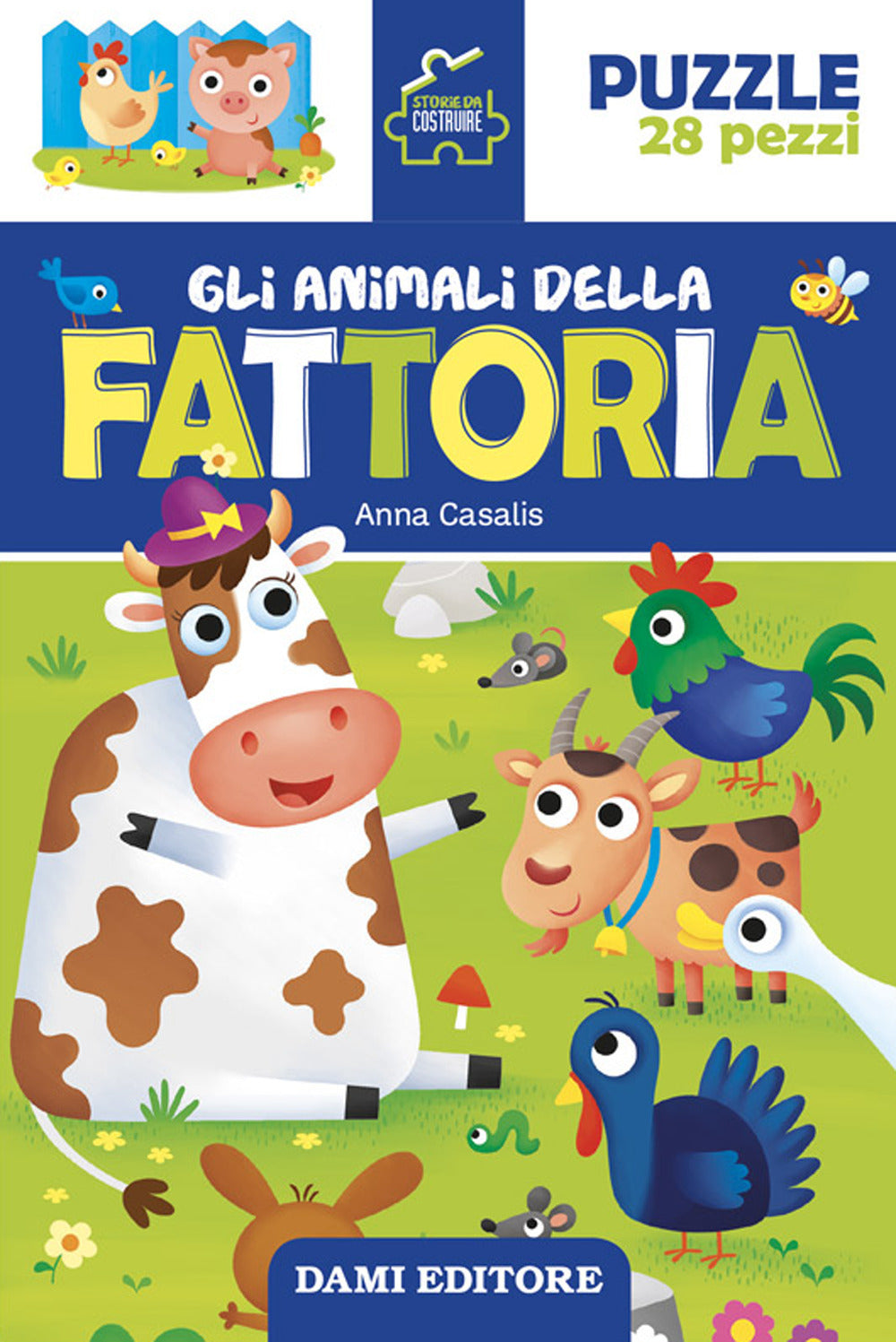 Copertina del libro GLI ANIMALI DELLA FATTORIA