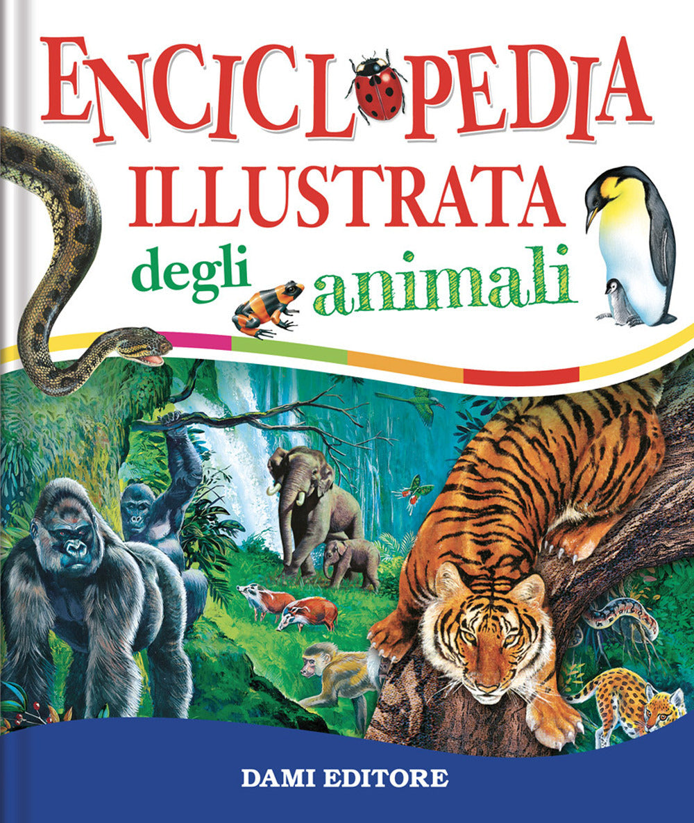 Copertina del libro ENCICLOPEDIA ILLUSTRATA DEGLI ANIMALI
