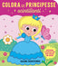 Copertina del libro COLORA LE PRINCIPESSE SCINTILLANTI