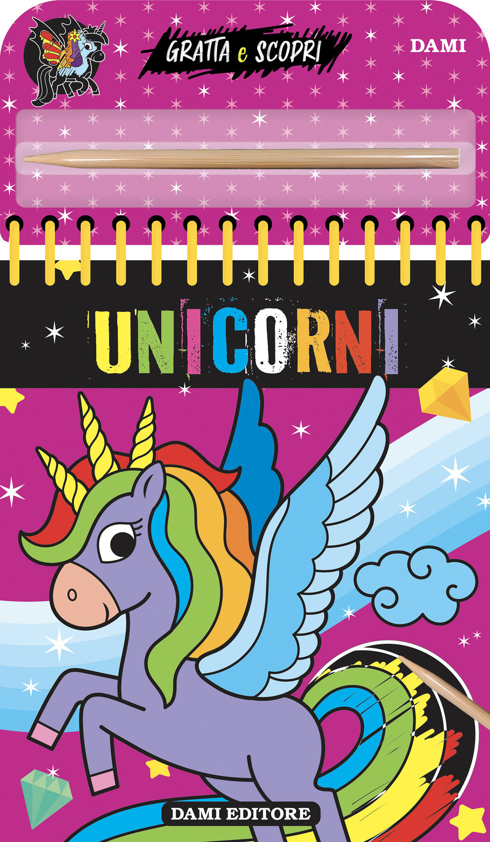 Copertina del libro UNICORNI