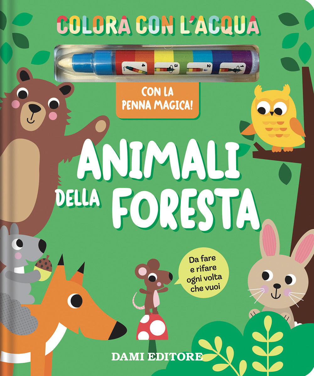 Copertina del libro ANIMALI DELLA FORESTA