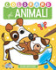 Copertina del libro COLORARE GLI ANIMALI