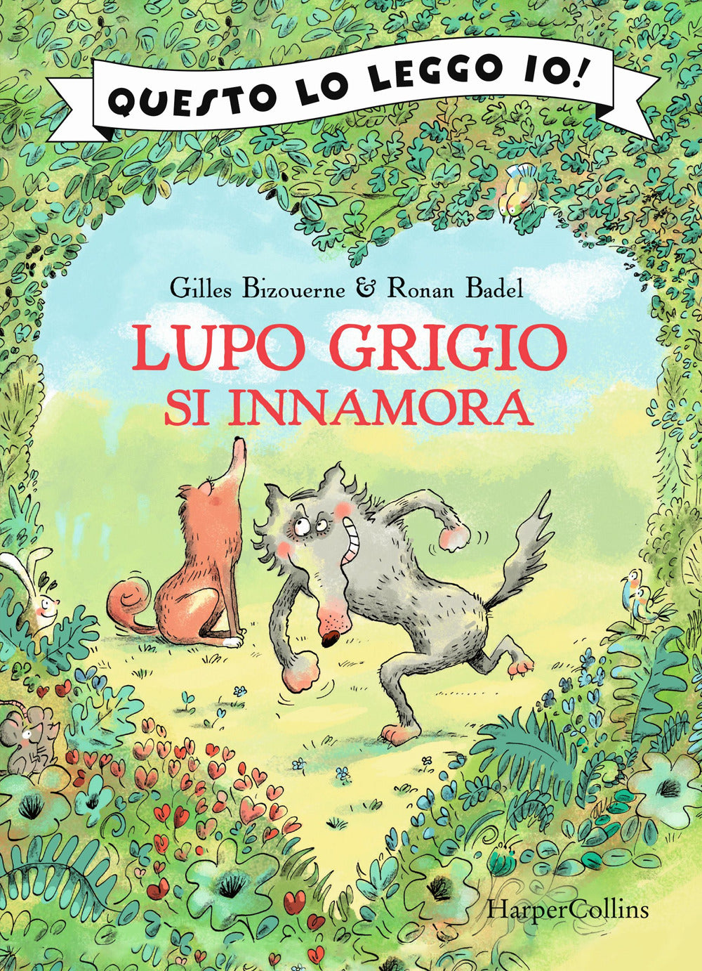 Copertina del libro LUPO GRIGIO SI INNAMORA