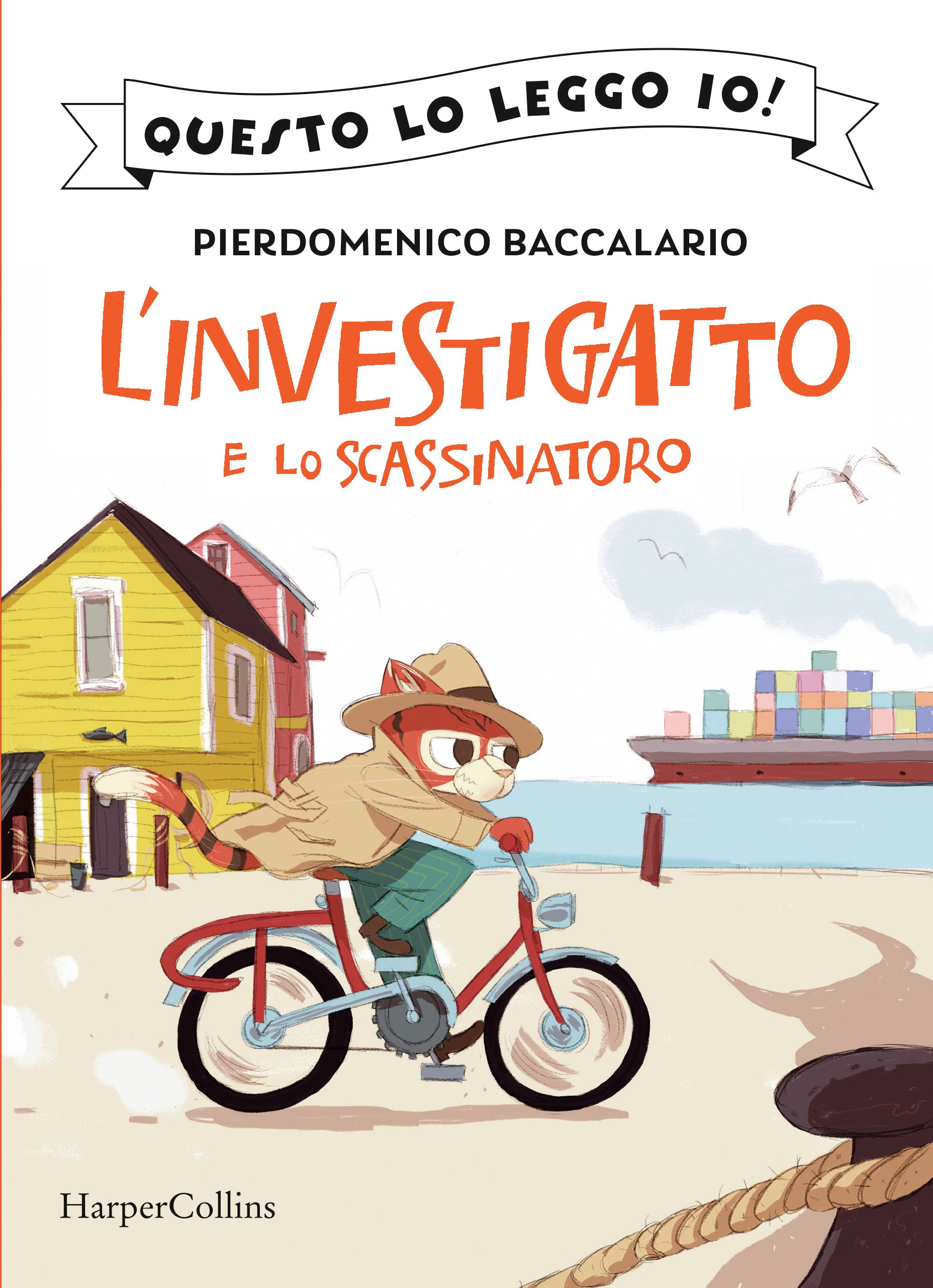 Copertina del libro L'INVESTIGATTO E LO SCASSINATO