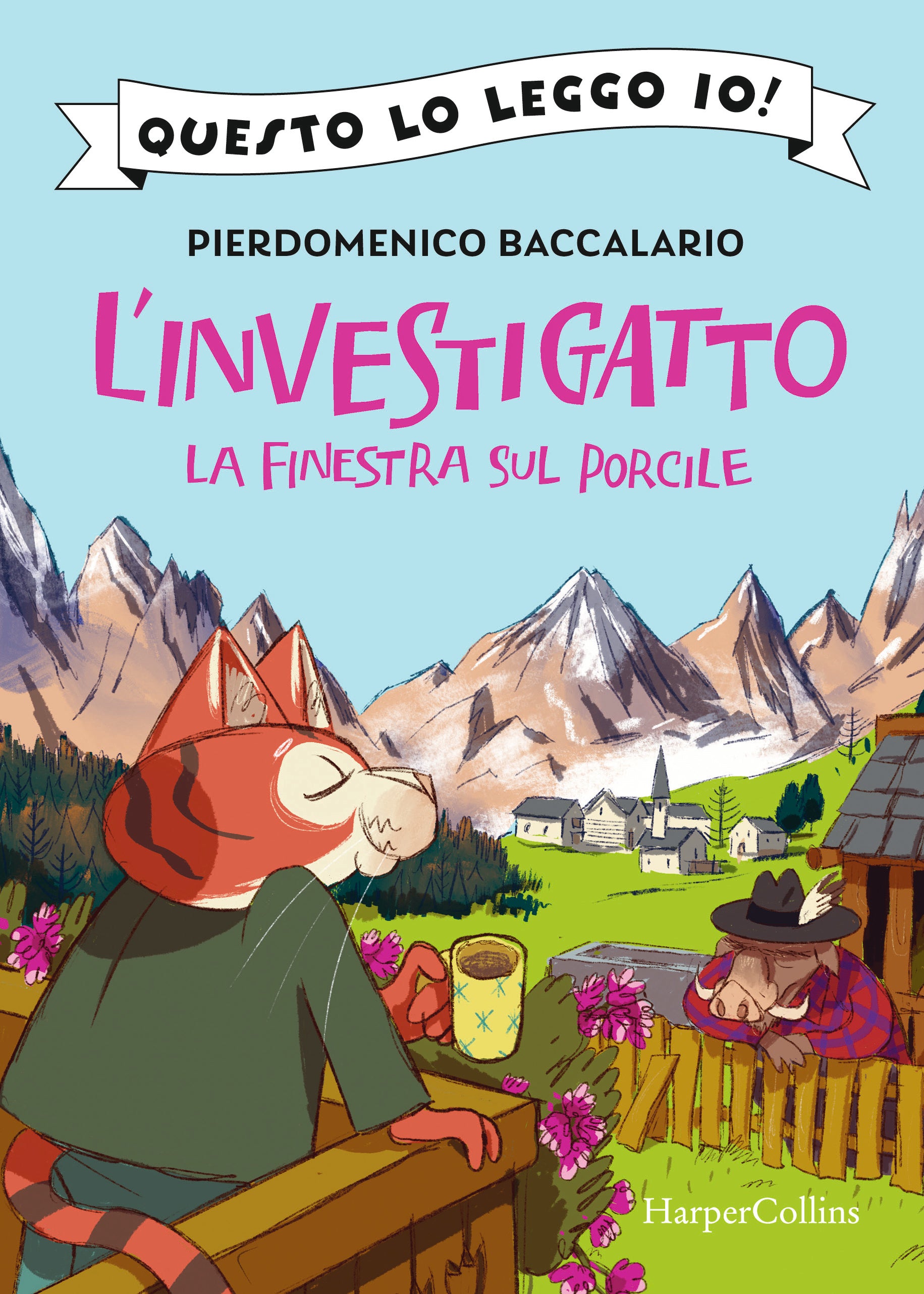 Copertina del libro L'INVESTIGATTO. LA FINESTRA