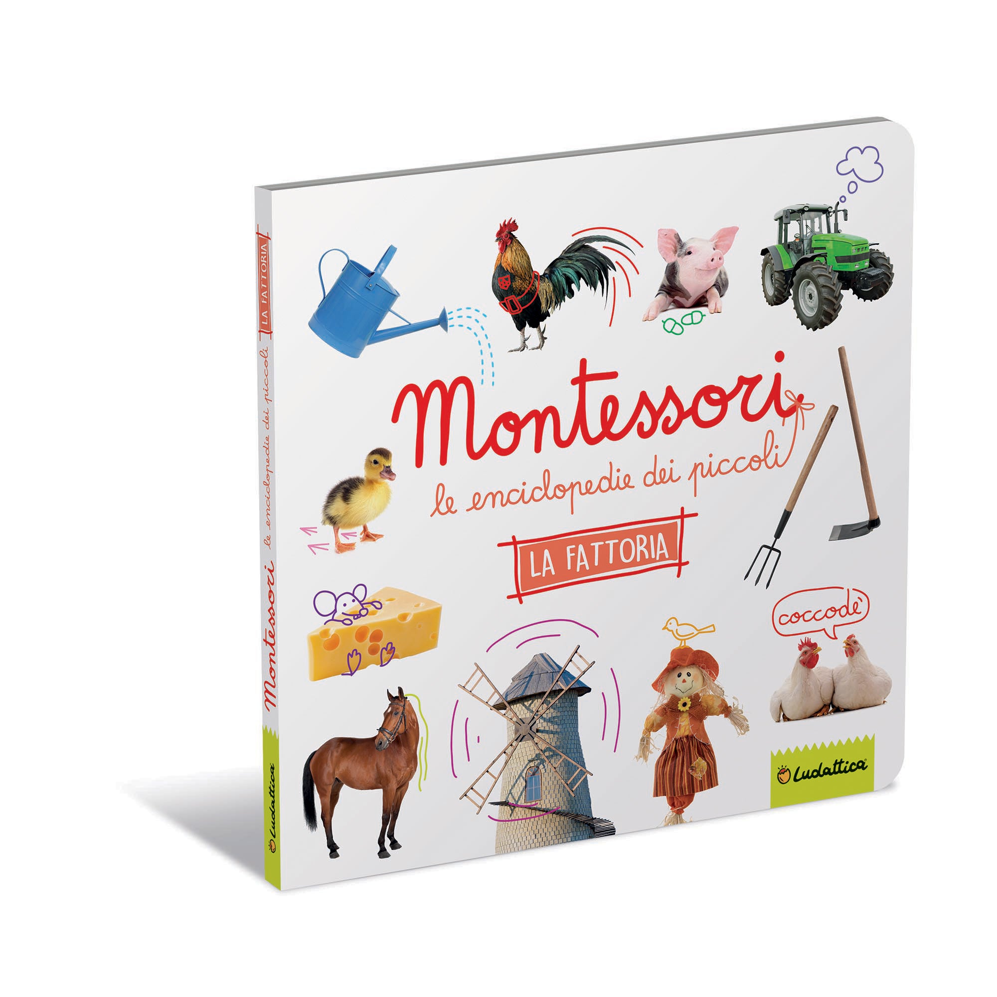 Copertina del libro FATTORIA. MONTESSORI - LE ENCICLOPEDI