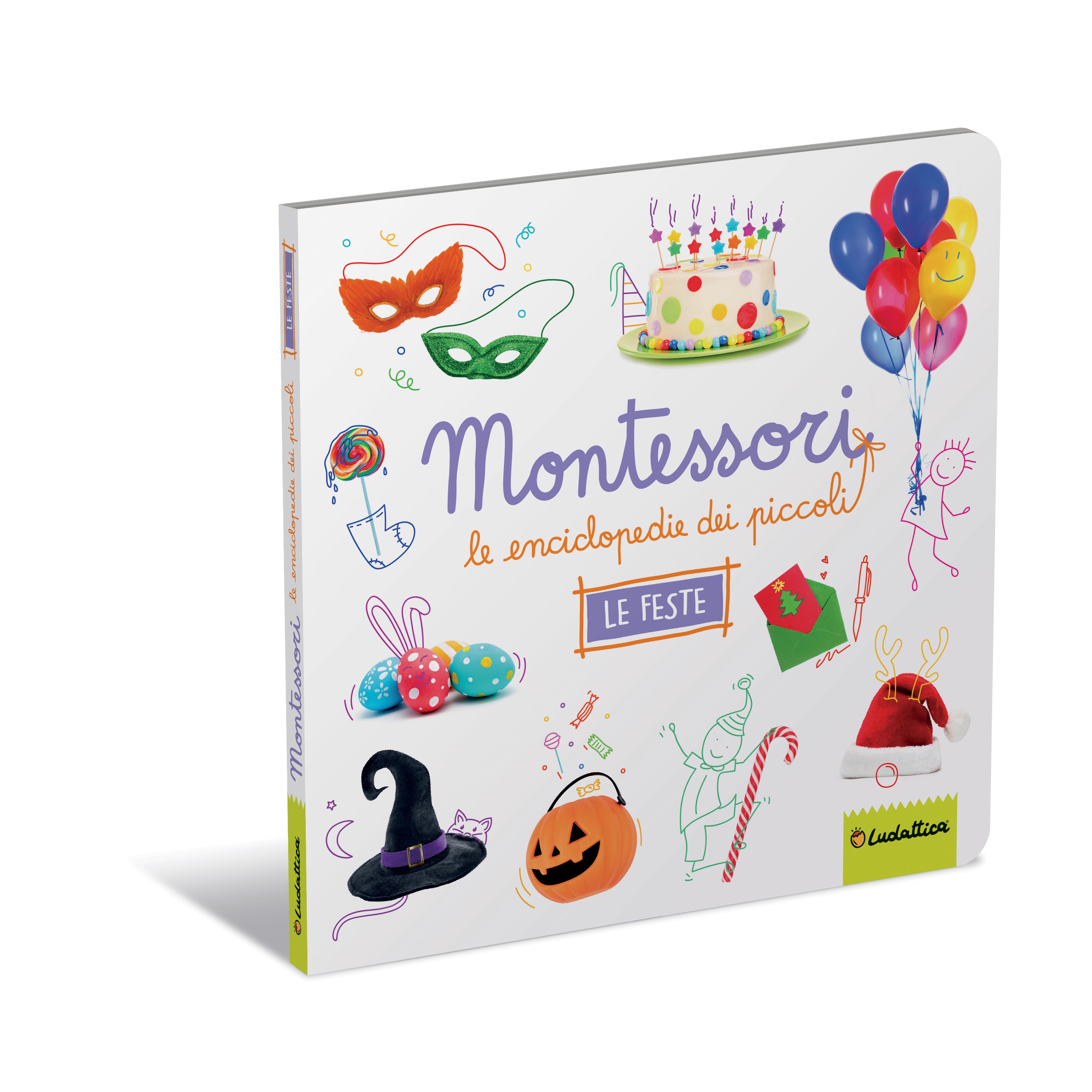 Copertina del libro FESTE. MONTESSORI - LE ENCICLOPEDIE DEI