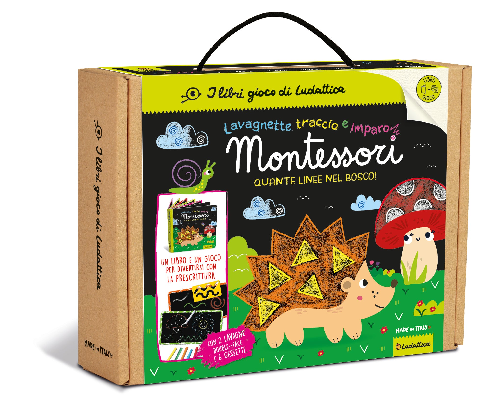 Copertina del libro QUANTE LINEE NEL BOSCO! Immagine principale del prodotto