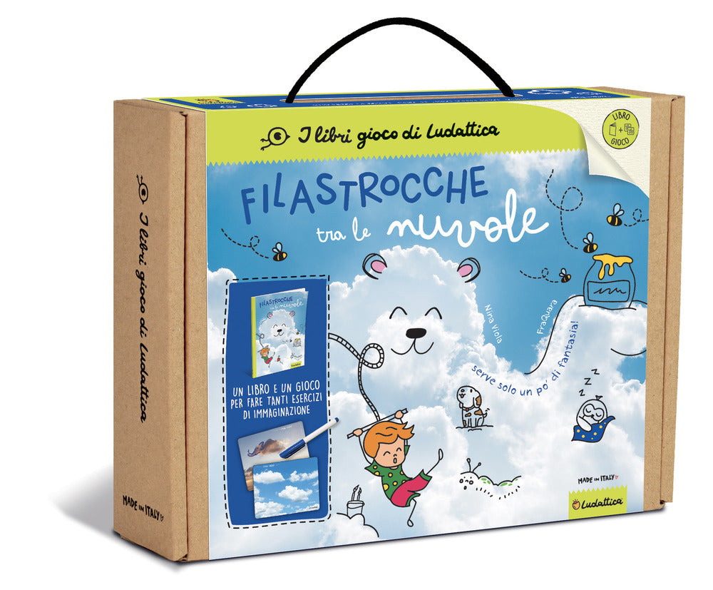 Copertina del libro FILASTROCCHE TRA LE NUVOLE