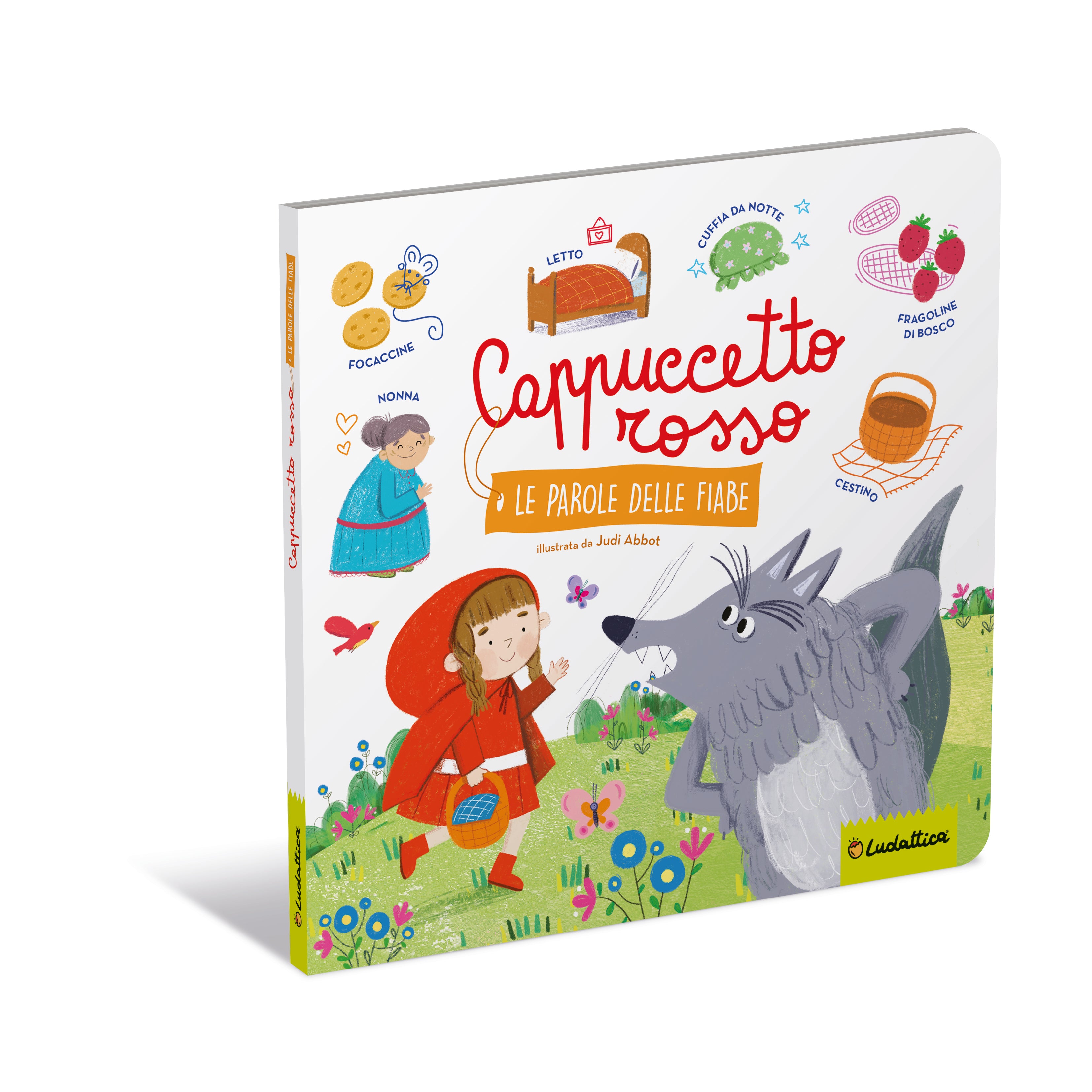 Copertina del libro CAPPUCCETTO ROSSO. LE PAROLE DELLE FIABE