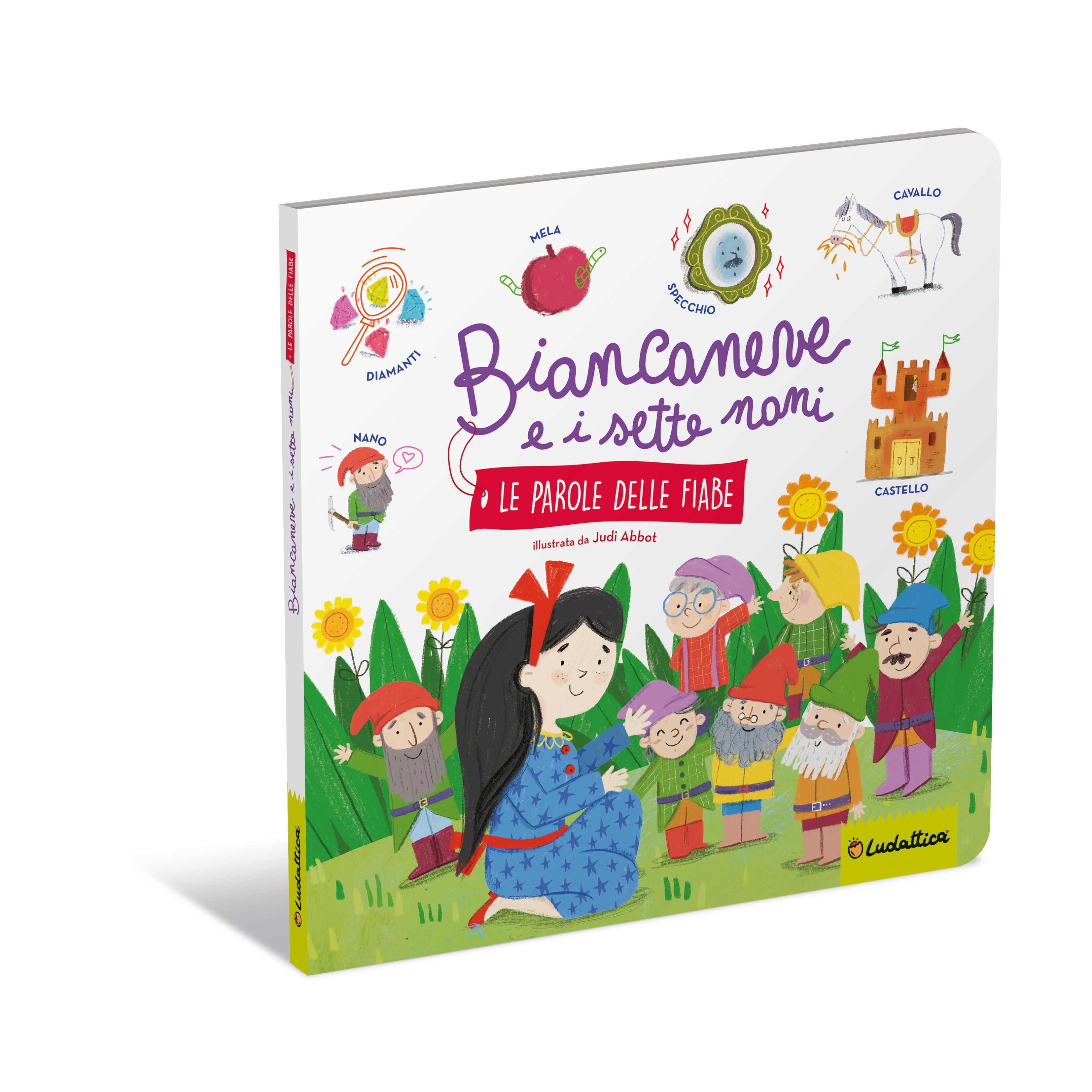 Copertina del libro BIANCANEVE E I SETTE NANI. LE PAROLE DEL Immagine principale del prodotto