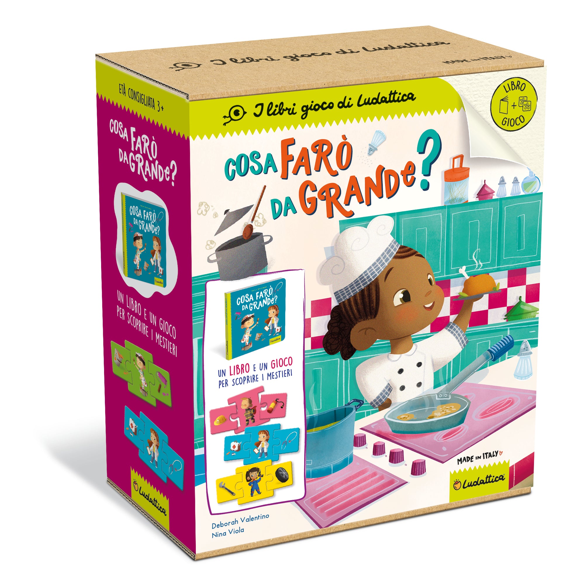 Copertina del libro COSA FARÒ DA GRANDE? EDUCATIVO. EDIZ. A Immagine principale del prodotto