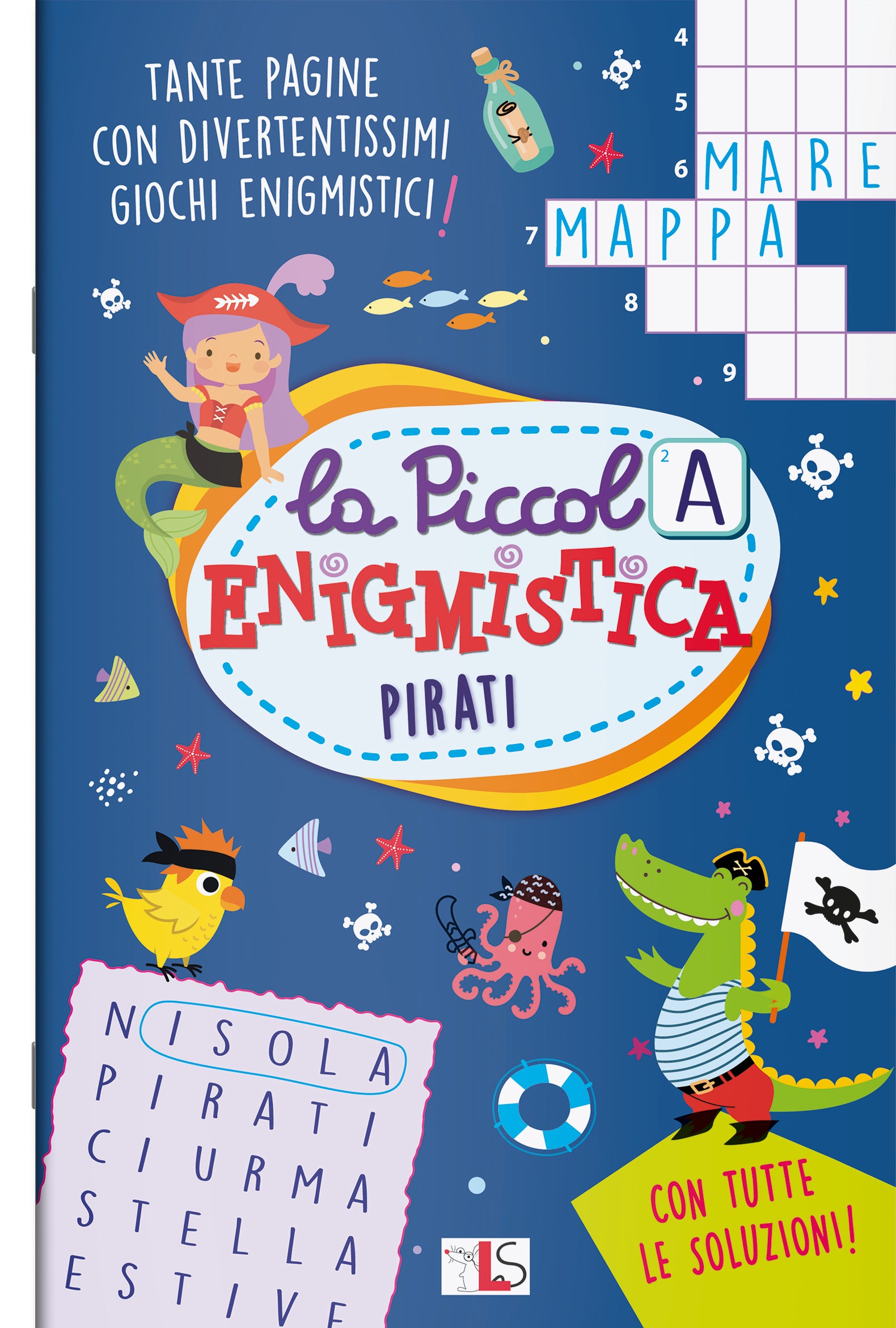 Copertina del libro PIRATI. LA PICCOLA ENIGMISTICA. EDIZ. A