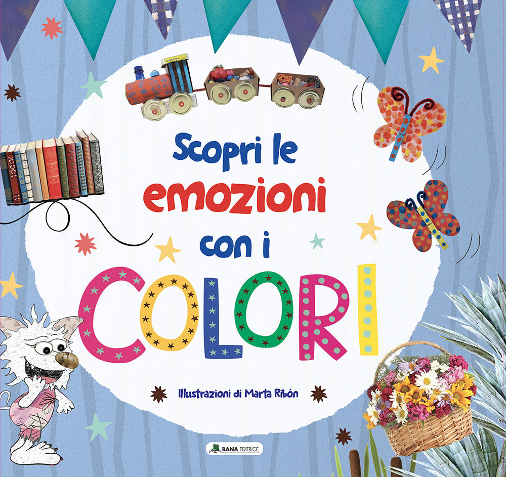 Copertina del libro SCOPRI LE EMOZIONI CON I COLORI. EDIZ. A