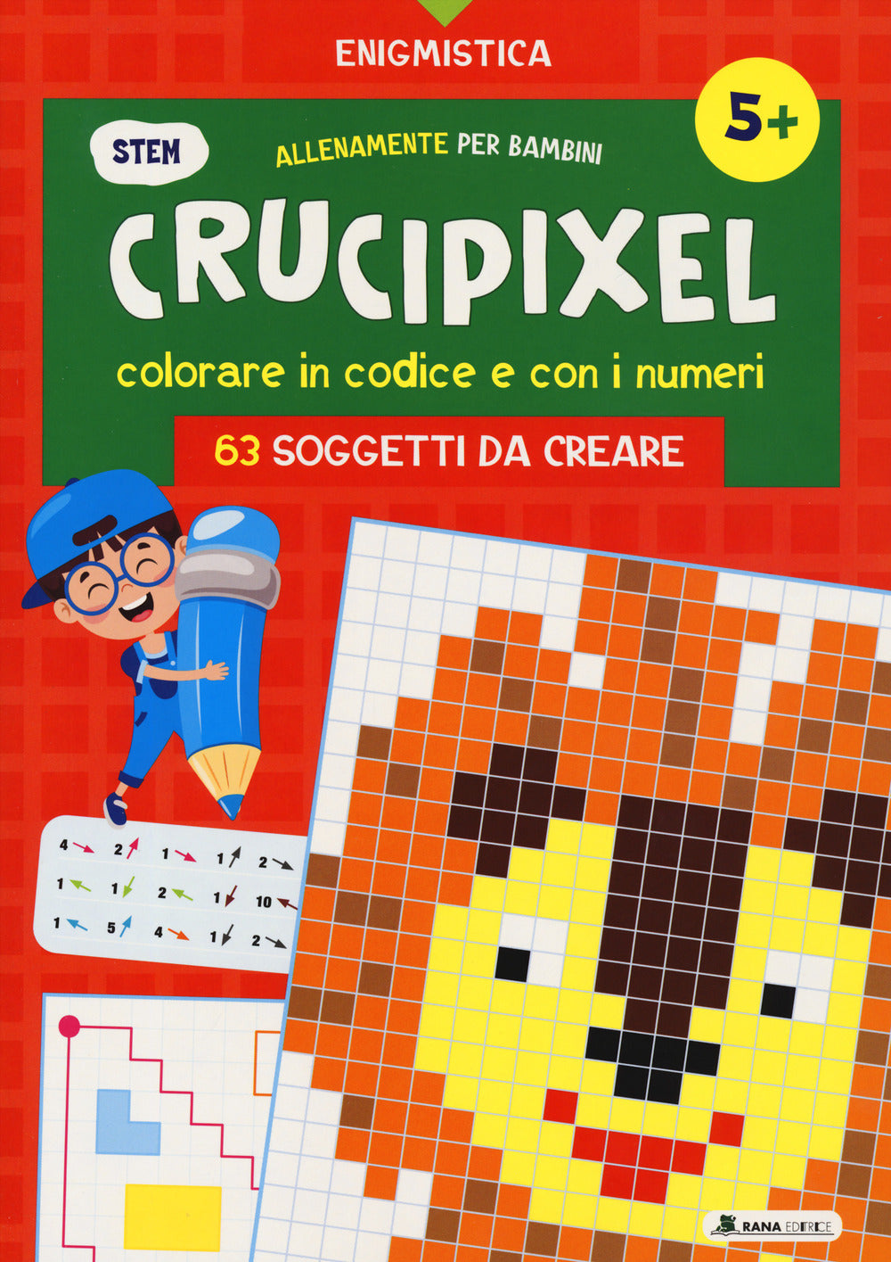 Copertina del libro CRUCIPIXEL. COLORARE IN CODICE E CON I N